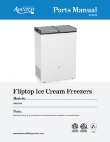 Fliptop Ice Cream Freezer 360ICF4 Parts Manual Fliptop Ice Cream Freezer 360ICF4 Parts Manual