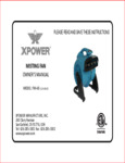 XPower FM-48 Misting Fan Manual