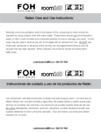 FOH Rattan Care and Use FOH Rattan Care and Use