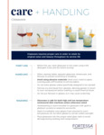 Fortessa Glassware Care + Handling