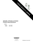 PROCESSOR FOOD ACC manual