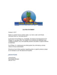 FRUITF - Gluten Free Statement FRUITF - Gluten Free Statement