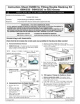 G32C Stacking Kit Installation Manual G32C Stacking Kit Installation Manual