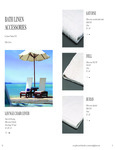 Garnier-Thiebaut Catalog BATH LINEN ACCESSORIES 