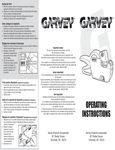 Garvey Labeler Instructions Garvey Labeler Instructions