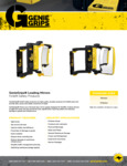 GenieGrips Loading Mirrors Spec Sheet - CM GenieGrips Loading Mirrors Spec Sheet - CM