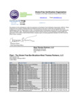 GFCO Certificate - 220518_Cert_West Thomas Partners, LLC - Expires 05.31.2023 GFCO Certificate - 220518_Cert_West Thomas Partners, LLC - Expires 05.31.2023