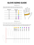 Glove Sizing Chart