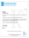 Gluten Free Bar - Kosher Certificate 2023 Gluten Free Bar - Kosher Certificate 2023