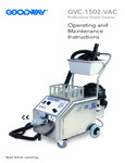 Goodway GVC-1502-VAC Manual