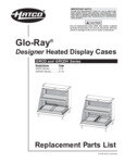 Hatco GRCD and GRCDH Replacement Parts List