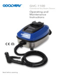 GVC-1100 manual GVC-1100 manual