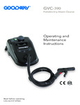 GVC-390 manual GVC-390 manual