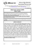 h1011_8hps INSTALLATION, OPERATION & MAINTENANCE INSTRUCTIONS h1011_8hps INSTALLATION, OPERATION & MAINTENANCE INSTRUCTIONS