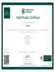 Monin Halal Certificate
