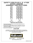 Hallowell - 4-Tier SVP Assembly Instructions Hallowell - 4-Tier SVP Assembly Instructions