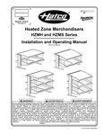 Hatco HZM series manual Hatco HZM series manual
