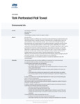 Tork 2-Ply Perforated Jumbo Paper Towel Roll, 210 Sheets / Roll Tork 2-Ply Perforated Jumbo Paper Towel Roll, 210 Sheets / Roll