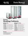 Avantco Holding & Proofing Cabinets Parts Manual