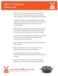 Care Sheet Care Sheet