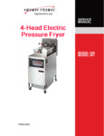 Henny Penny PFE500 4-Head Electric Pressure Fryer Manual Henny Penny PFE500 4-Head Electric Pressure Fryer Manual