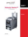 Henny Penny PXE100 Fryer User Manual