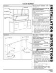 Assembly Instructions for tack boards