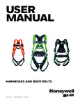 Honeywell Miller Manual harnesses and body belts Honeywell Miller Manual harnesses and body belts