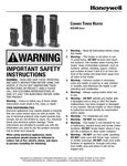 Honeywell Tower Heater Manual