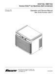 Horizon Elite HCD710A, HMD710A Self-Contained Ice Machines Manual