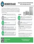 Hoshizaki Refrigeration Startup Flyer