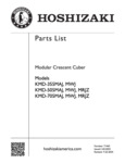 Hoshizaki KMD_355_505_705M_J(Z)_Parts List