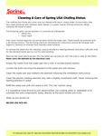 2546-697A cleaning and care