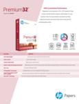 HP Premium32 Sellsheet