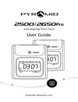 Pyramid Time Systems 2500_2650 Manual