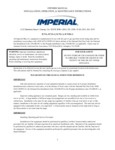 Imperial Range ICV Convection Oven Manual Imperial Range ICV Convection Oven Manual