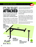 FLAT Specialized Table Bases - Bolt-Down Base