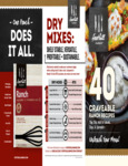 Foothill Farms Ranch Dry Mix Infographic Foothill Farms Ranch Dry Mix Infographic