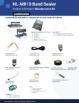 Infographic for kit parts