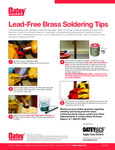 Lead Free Brass Soldering Tips
