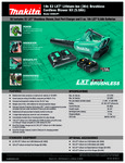 Makita Blower Flyer Makita Blower Flyer