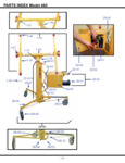 Paragon Pro Manufacturing Solutions Panellift Drywall Lift 460 Infographic