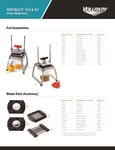 InstaCut 5.0 and 5.1_New Items Cross Reference_Vollrath InstaCut 5.0 and 5.1_New Items Cross Reference_Vollrath