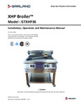 GTXHP36 Install Manual