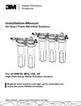 Installation Dual Triple Manifold System Installation Dual Triple Manifold System