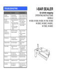 Sealersales I-Bar Sealers Instructions