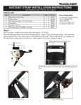 Instructions for Magliner Ratchet Strap Installation
