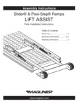 Instructions for Magliner Slider and Posi-Step Ramps Lift Assist