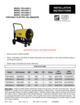 Instructions for TPI FES-45 _ FES-60 Portable Electric Salamander