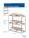 Heavy Duty Rivet Shelving Assembly Instructions 